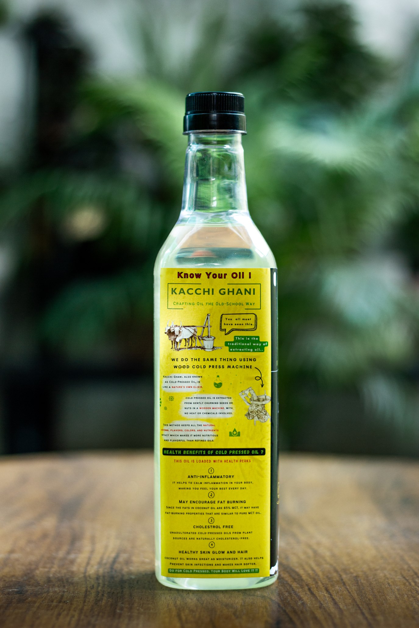 Wood Cold Pressed Coconut Oil - Image 6