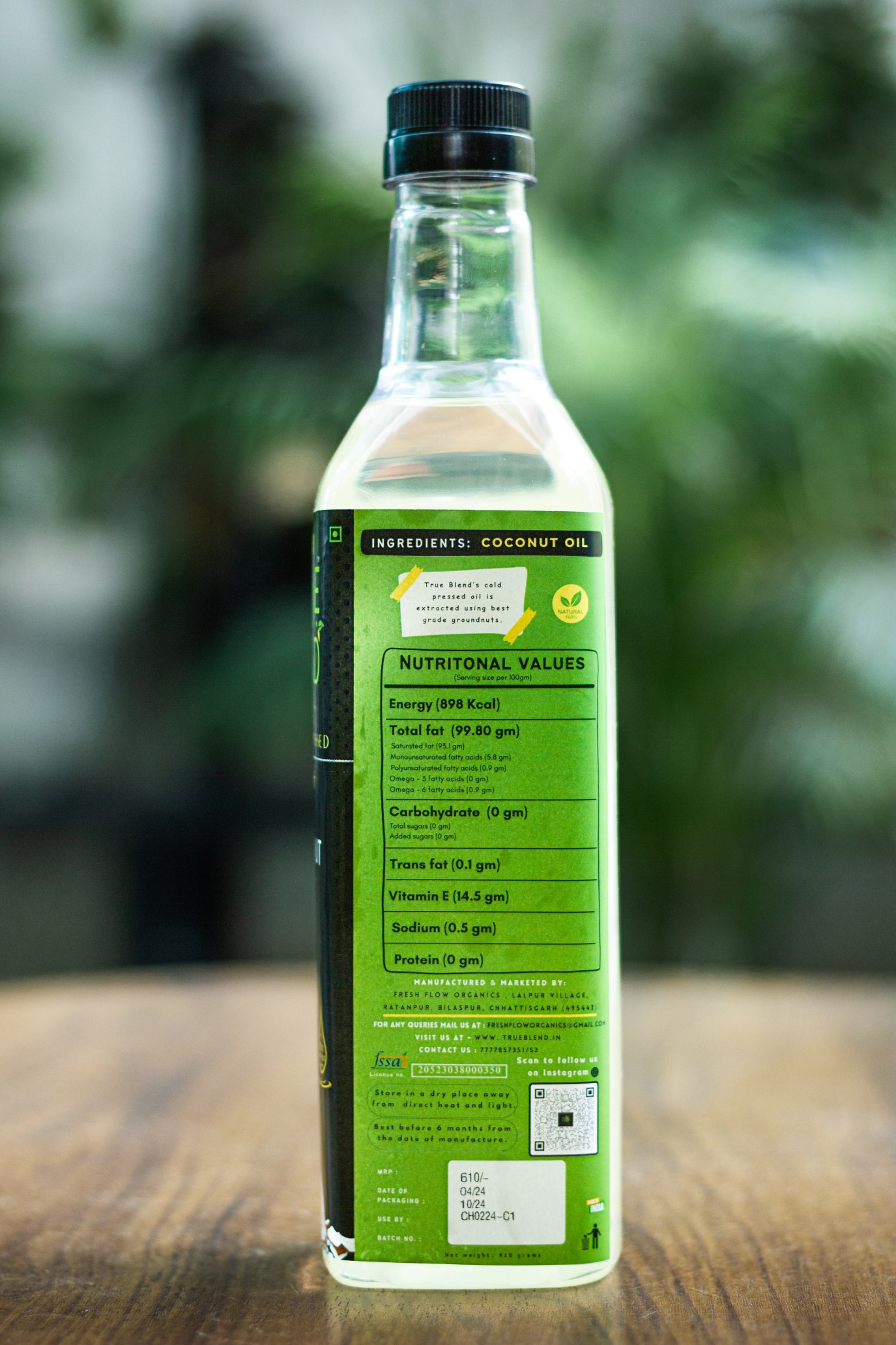 Wood Cold Pressed Coconut Oil - Image 7