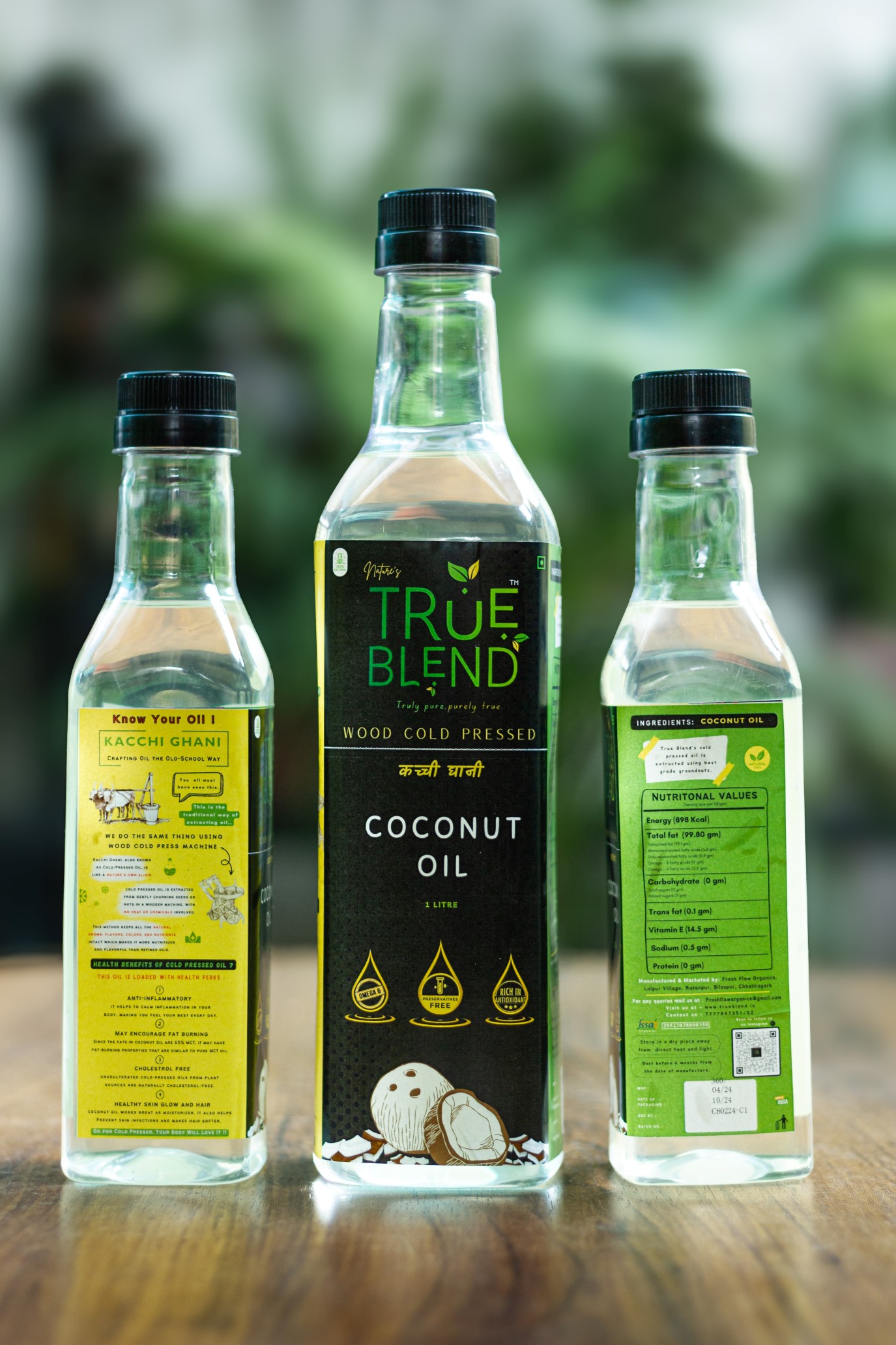Wood Cold Pressed Coconut Oil - Image 8