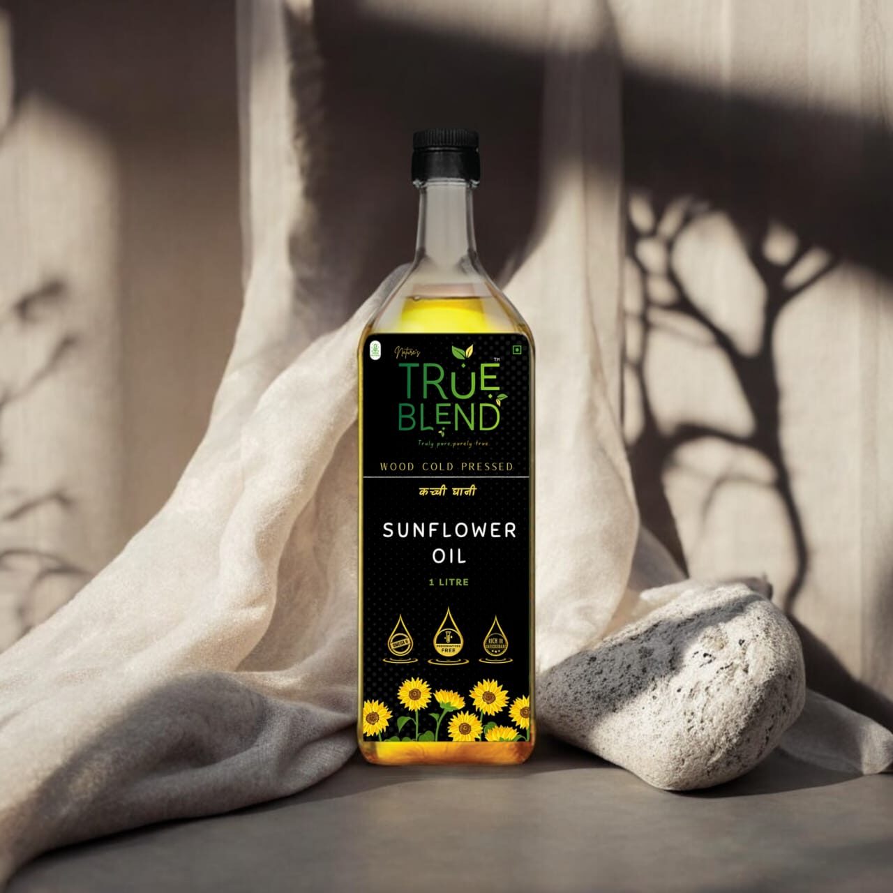 Wood Cold Pressed Sunflower Oil - Image 2